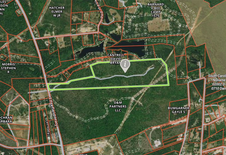 69 Acres Land Tract For Sale in Aiken, SC Southern Pines Plantations